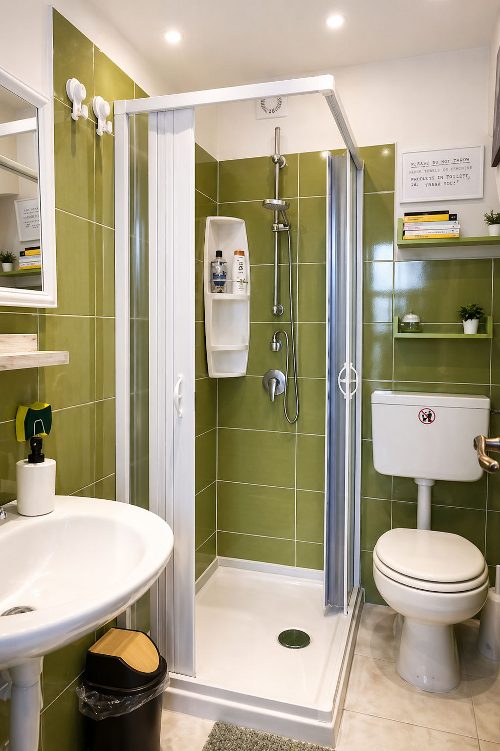 Bathroom in the Romantic home